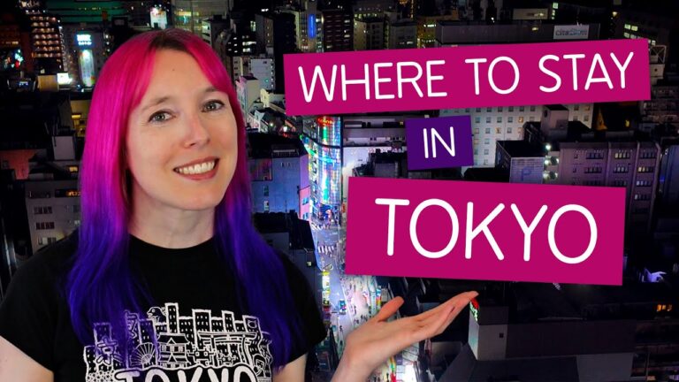 Where to Stay in Tokyo 🌃🗾 Japan – 2025