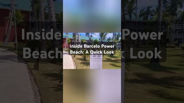 Inside Barcelo Bavaro Beach: A Quick Look #travel #vacation #beach