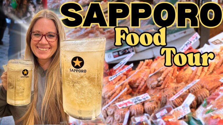 ULTIMATE Sapporro Japan Food Tour! Hokkaido Must Eats 🇯🇵