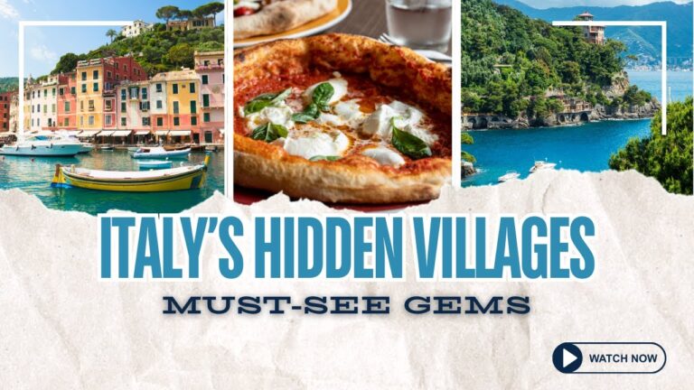 The Most Beautiful Villages in Italy – Hidden Gems Revealed! – Travel Video