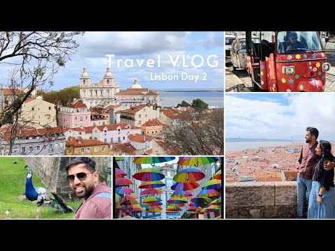 Lisbon travel guide 🦚Alfama, District/Castelo de São Jorge/Travel vlog 🌾 Lisbon trip 📍/In Hindi