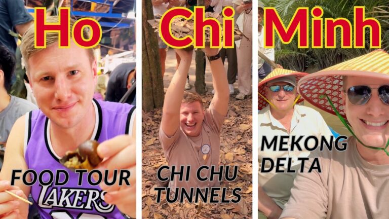 Saigon / Ho Chi Minh what to do + Favorite Street Food! 🇻🇳