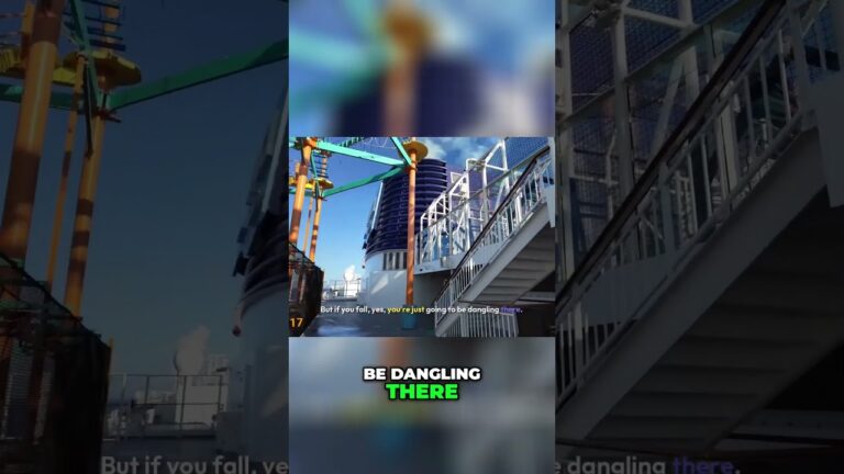 Cruise Ship Ropes Course Challenge!