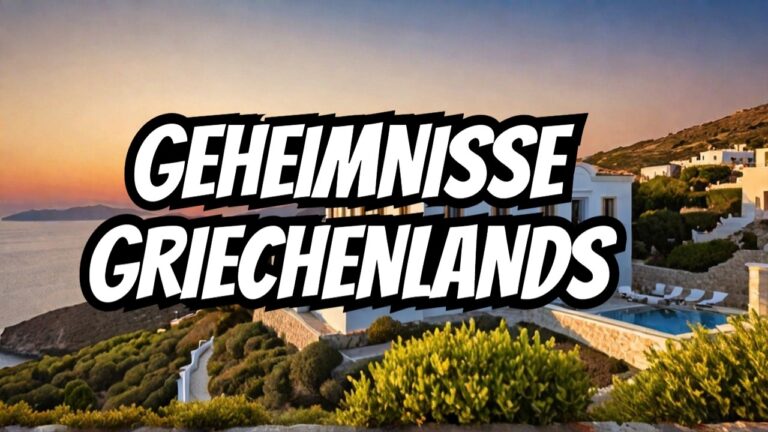 Warum ist Griechenland das BESTE Reiseziel in Europa?