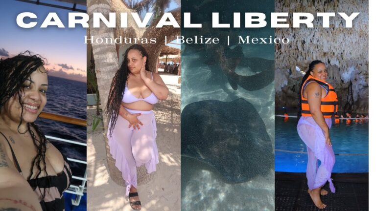 7 DAY Carnival liberty Cruise || TRAVEL VLOG 🛳️ || swimming with sharks & cenote swim 2025