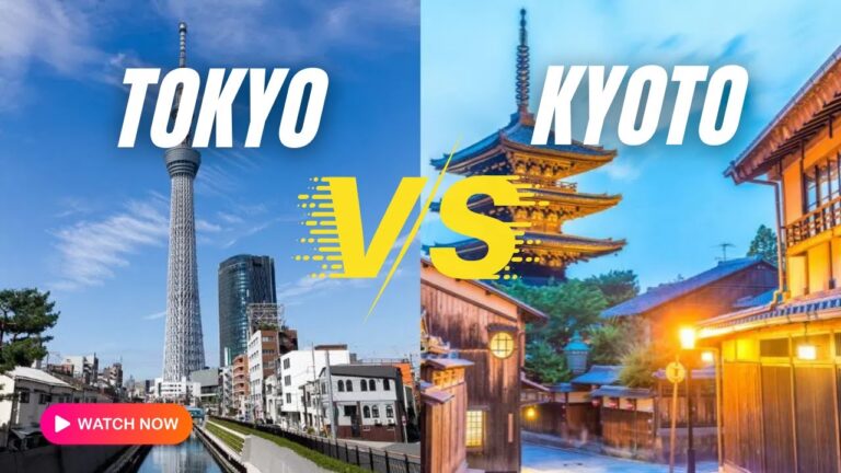 Kyoto vs. Tokyo – Which Japanese City Should You Visit? – Travel Video