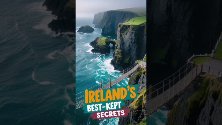 Stunning Ireland Spots You’ve Never Heard Of 😍 | #TravelShorts #HiddenGems #shorts #facts