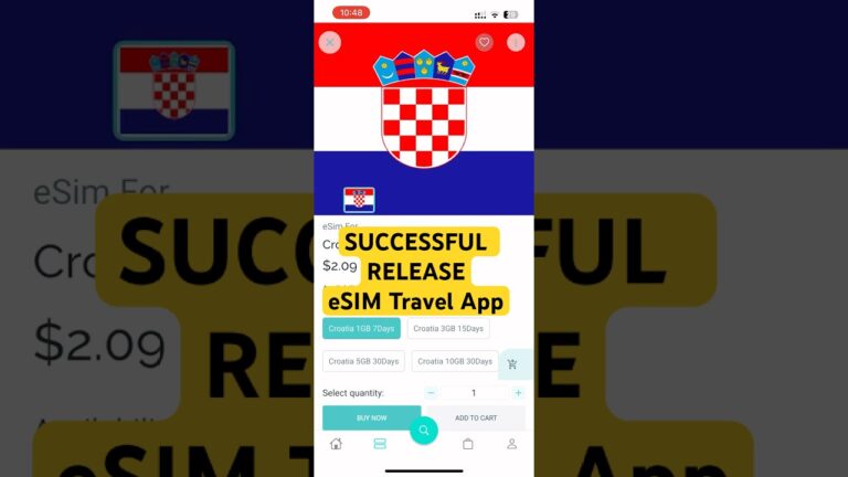 SHOPIFY App 🇮🇹 Italia’s Global eSIM SERVICES App for Travelers, eSIM Prime (Build Your Apps #75)