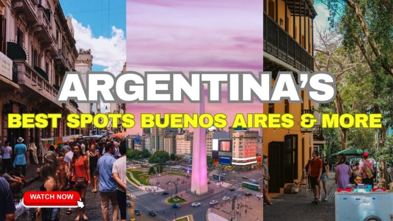 The Best Places to Visit in Argentina – Buenos Aires & Beyond! – Travel Video