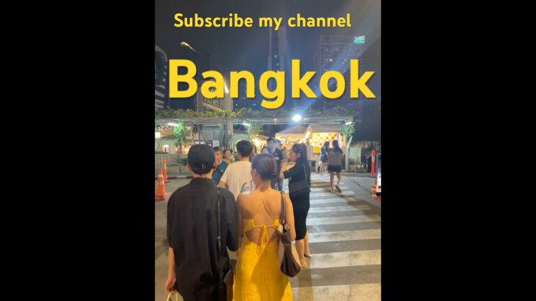 Exploring Bangkok’s BEST Night Markets!#shorts #shortsfeed #seo #viralshort #thailand #travel #100k
