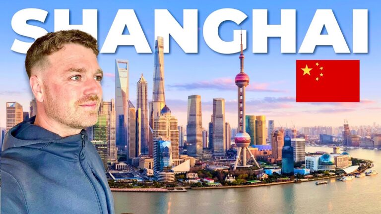 First Impressions of SHANGHAI! China’s Most Futuristic City 🇨🇳 Is This the Real China?
