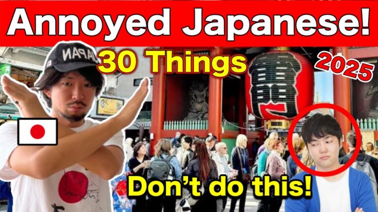 Japan Has Changed | The 30 Worst Tourist Behaviors in Japan (Stop Doing This!)