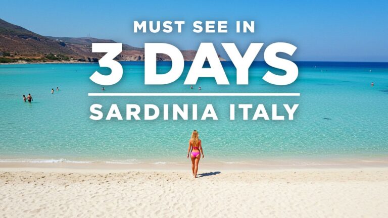 Must See in 3 Days in Sardinia (Sardegna) – Italy Travel Guide@tommytravelz