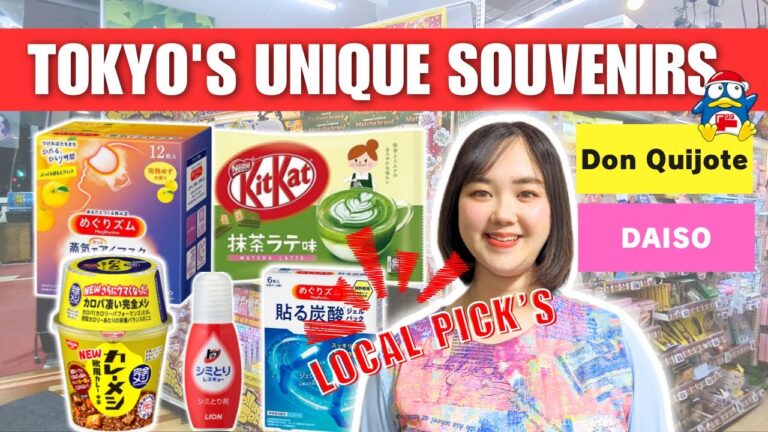 TOP 20 Tokyo Souvenirs to Buy (2025 Travel Guide)