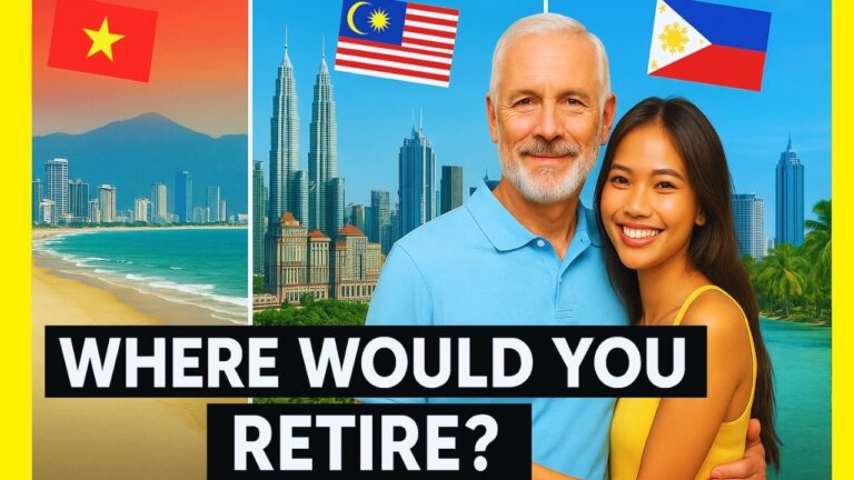 Best 2 LIVE & RETIRE Abroad in 2025 (Malaysia vs Vietnam vs Thailand)