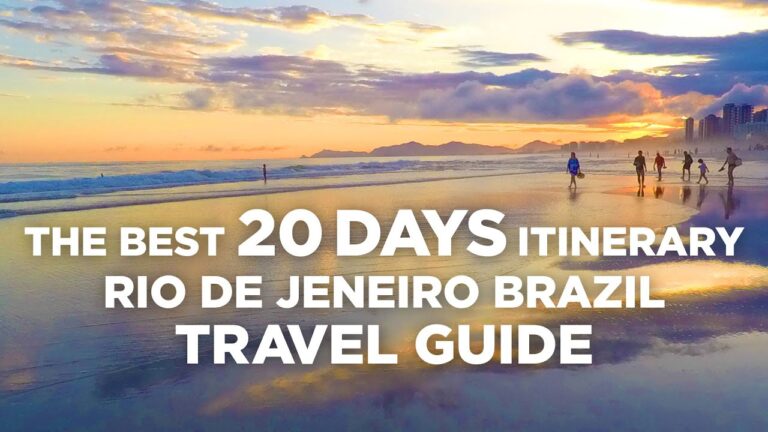 The Best 20 Days Itinerary for RIo De Janeiro Brazil – TommyTravelz