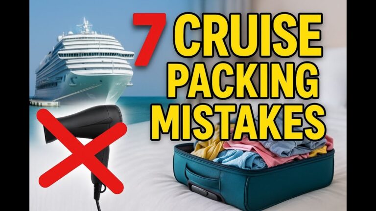 Are You Making These 7 Cruise Packing Mistakes? Avoid These Common Errors Before You Set Sail!