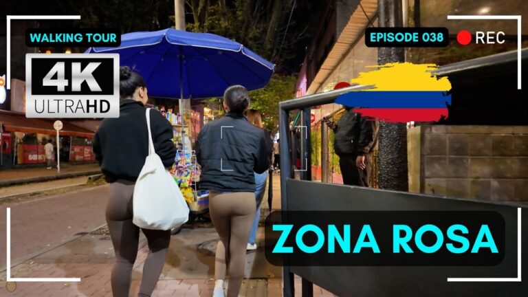 BEAUTIFUL COLOMBIAN WOMEN, Bogota Friday Nightlife 🇨🇴 ZONA ROSA Walking Tour