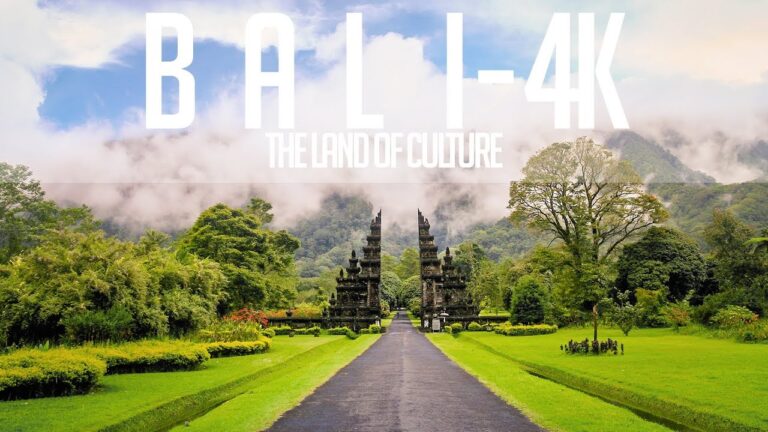 BALI Indonesia – The Land of Culture – 4K