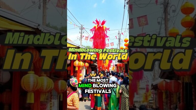 Mindblowing Festivals In The World | Travel