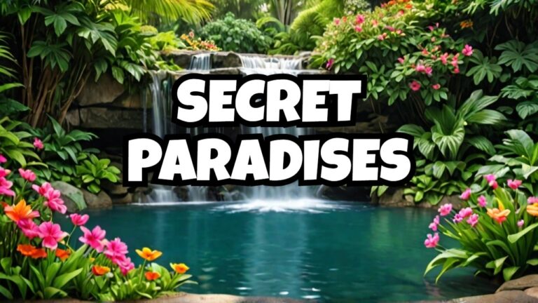 🌍 8 Most Beautiful Hidden Places in the World: Discover Earth’s Secret Paradises!
