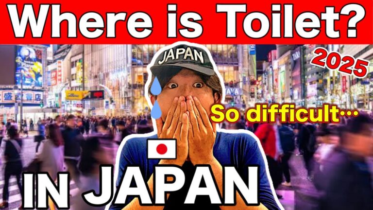 Finding Toilets in Japan/Where to find restrooms when you’re out sightseeing in Japan | 2025 Updated