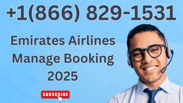 Emirates  Airlines Manage Booking: Call (866)829-1531 to ChangeEmirates  Airlines Flights (EASY!)