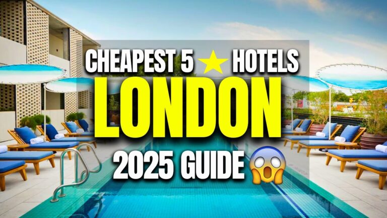 NEW! Top 7 Cheap 5⭐ Hotels in London (You Won’t Believe #3!)