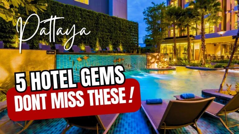 5 Best Mid-Priced Guest Friendly Hotels for Budget Travelers Pattaya Central  #thailand #pattaya