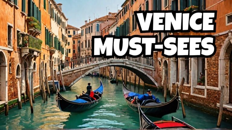 10 Venice Attractions You Can’t Miss This Year! Travel Guide: Most Beautiful Places to Visit! 🇮🇹✨