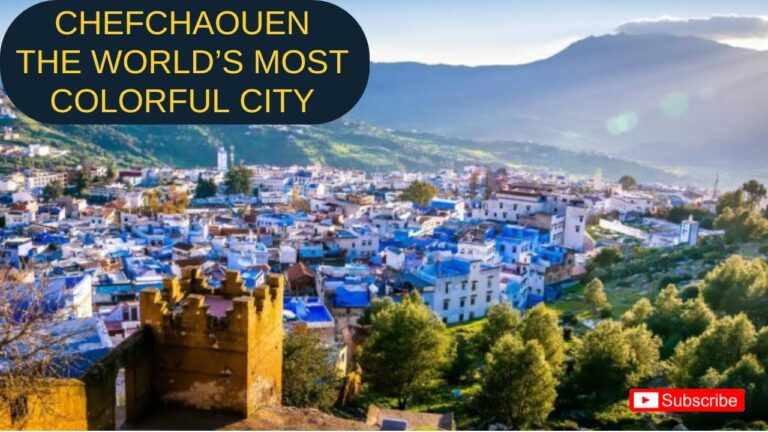Exploring the Most Colorful City in the World – Chefchaouen, Morocco! – Travel Video