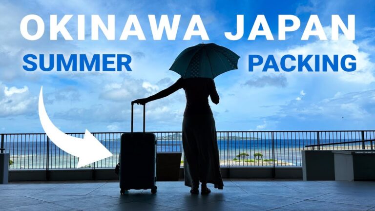Pack with me for OKINAWA Japan! 🌴🌊 2 Weeks Summer Beach Trip & JUNGLIA