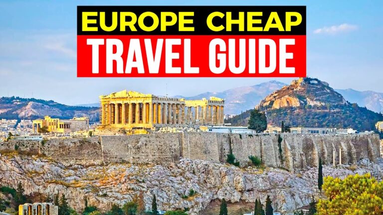 10 affordable Places to Visit in Europe | Budget Travel Guide 🇪🇺✨