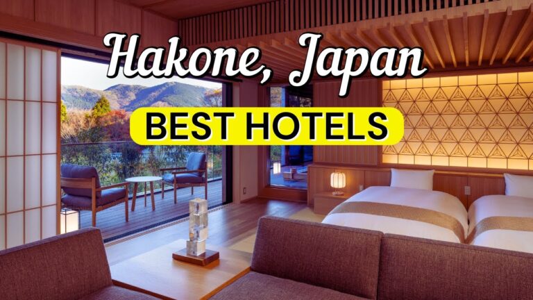 10 BEST HOTELS in HAKONE, JAPAN | Travel Guide 2025
