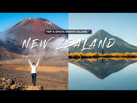 We Visited 5 BEST Spots On North Island New Zealand 🇳🇿