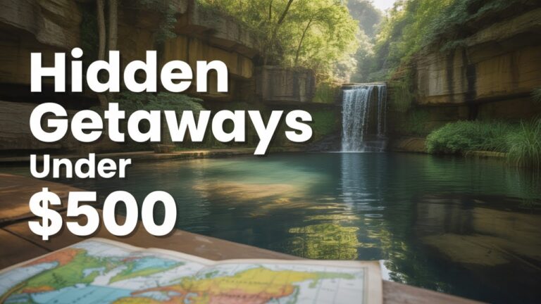 Discover AMERICA’S Best Kept Secret Getaways Under $500 Now?