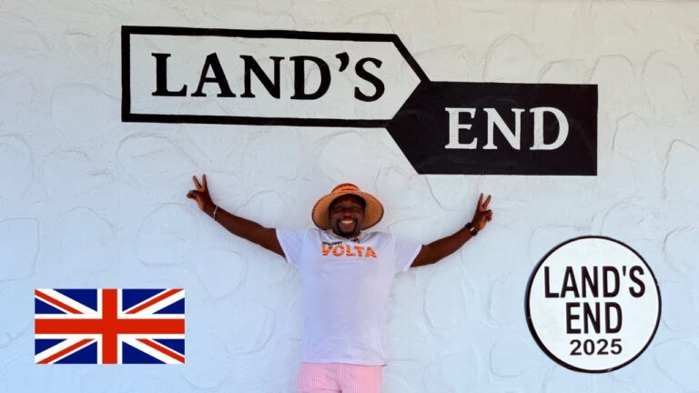LAND’S END ENGLAND 🌊 | THE END OF ENGLAND TOUR | ST IVES TO LAND’S END CORNWALL!!!
