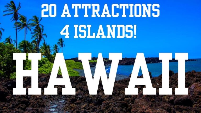 Hawaii Travel Guide – 20 Hidden Gem Attractions – 4 Islands & Manta Ray Night Swim!