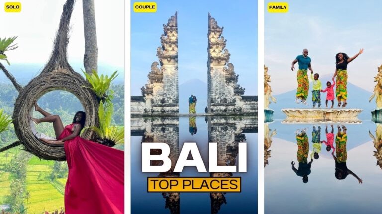 The Ultimate Bali Itinerary for Solo, Couple, and Family Trips
