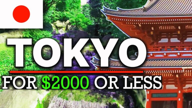 Traveling to Tokyo Cheap: $2000 or Less Guide – Japan
