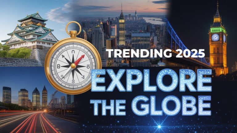 2025’s Trending Destinations from Above – Aerial 4K Tour