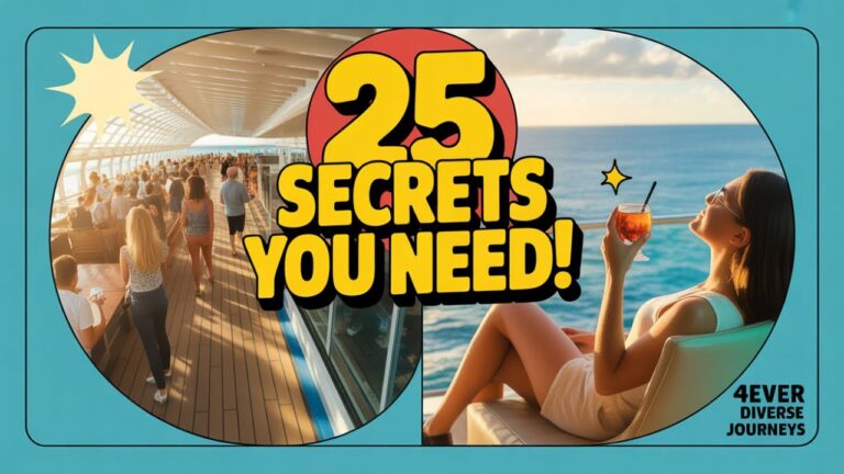 🌊Cruise Smarter in 2025! Discover 25 insider Secrters cruisr Lines Hope you never find out!🚢