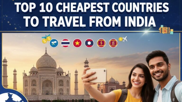 Top 10 Cheapest Countries to Travel from India 2025 Budget Trips! | My First Youtube Video SupportMe