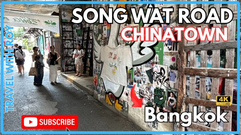Bangkok NEW Trendy Song Wat Street Night Market Chinatown 🇹🇭 Thailand