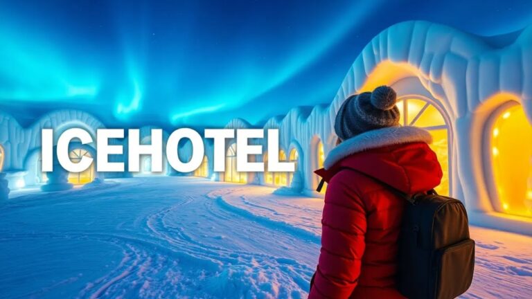Inside Ice Hotel Sweden