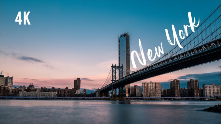 New York Travel Film & City Guide – NYC, USA (4K)