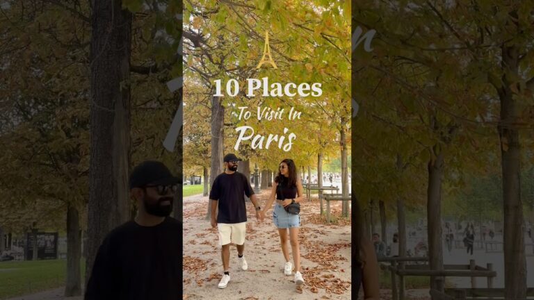 10 Must Visit Places to Visit in Paris | Paris Places | Paris Vlog | Paris Guide