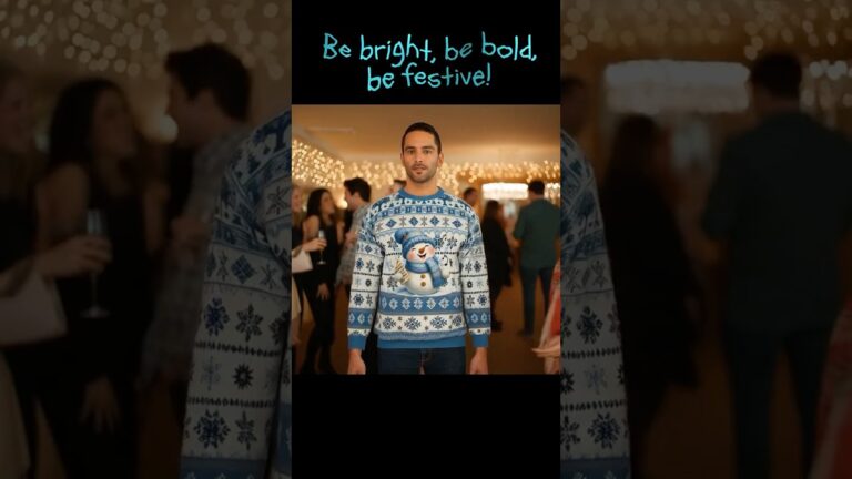 Ugly Christmas Sweater – Wear your Christmas spirit loudly  #christmas #shorts