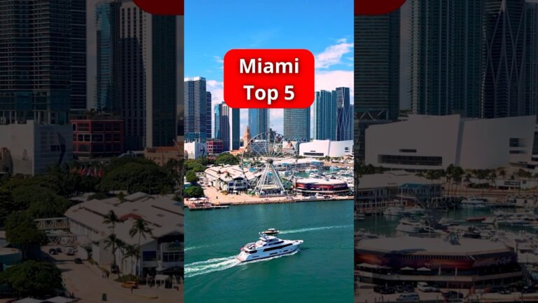 Miami – 5 Things To Do #shorts