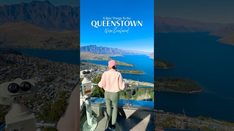 5 EPIC Things To Do in Queenstown NZ 🙌 #newzealand #queenstown #travelnewzealand #nztravel
